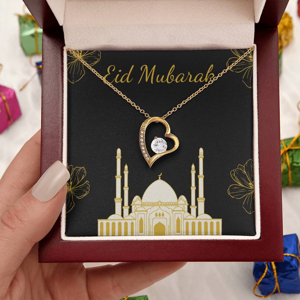 Beautiful Eid Gift For Your Daughter Forever Love Necklace
