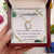 Granddaughter Necklace Customize Granddaughter Necklace Gift Forever Love Necklace For Daughter Granddaughter's Birthday Necklace Forever Love Necklace