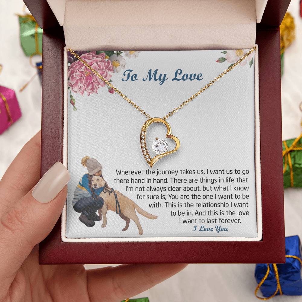 Gift For My Love Love Necklace 1 Forever Love Necklace