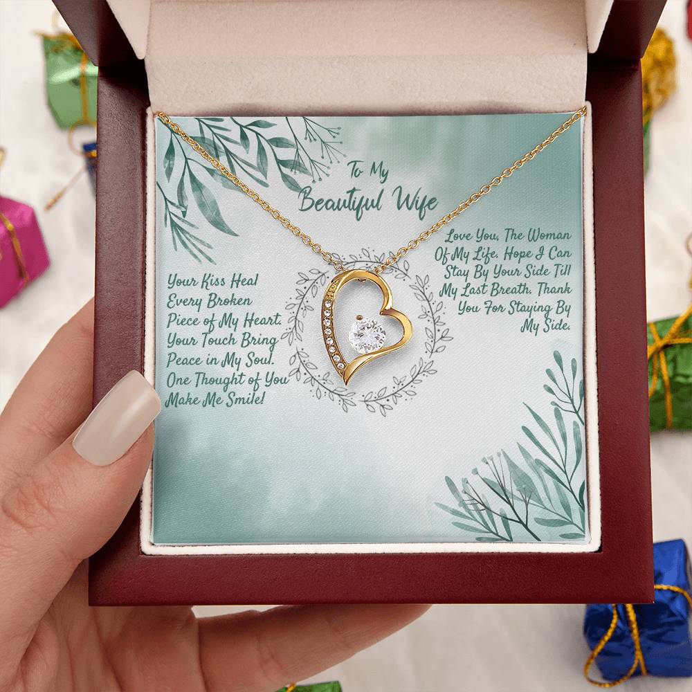 Gift For Wife - Heal My Heart - Necklace Forever Love Necklace