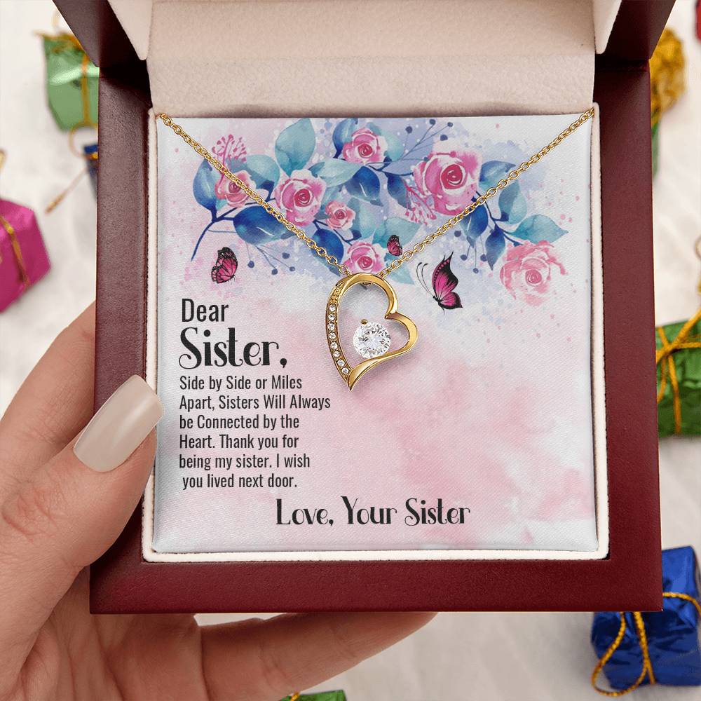 Sister Forever Love Necklace Forever Love Necklace