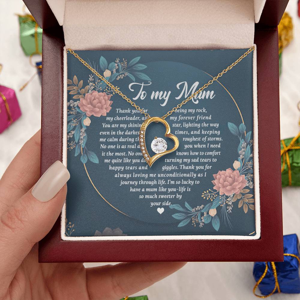 To My Mum Forever Love Necklace