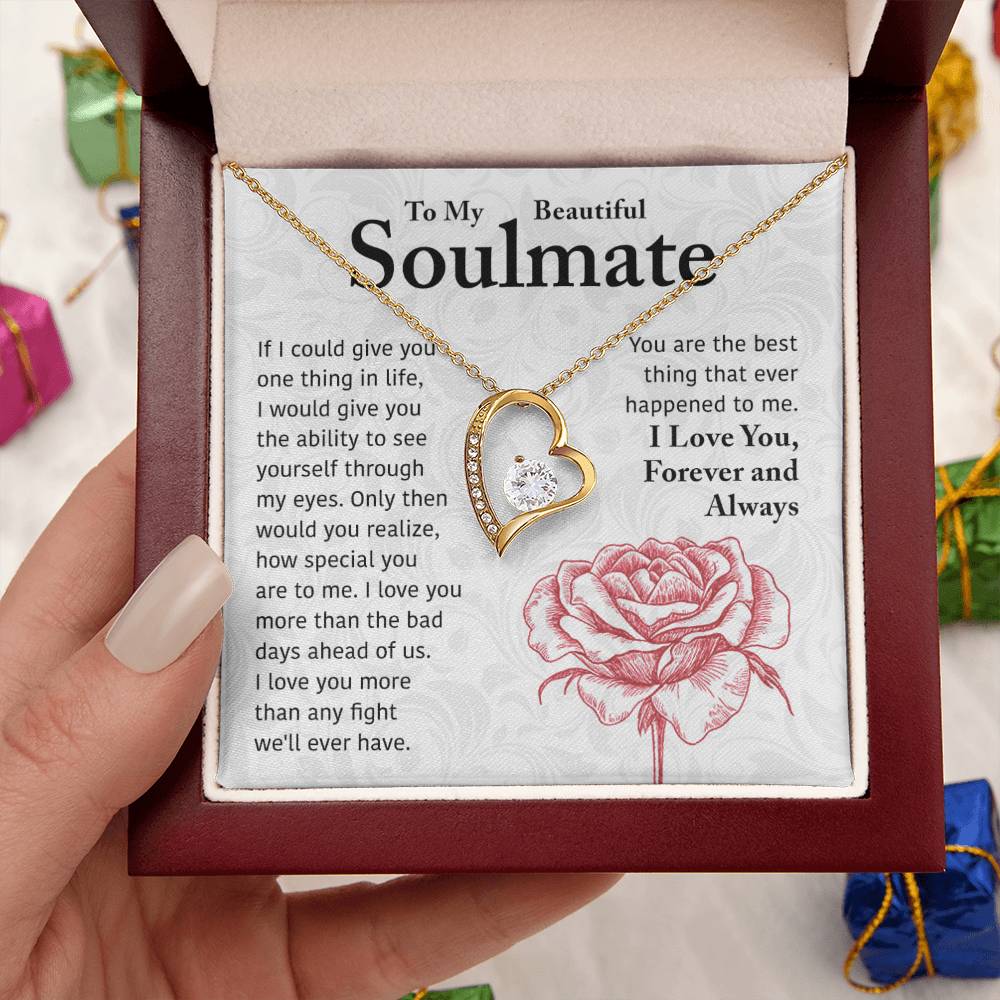 Soulmate Gift Forever Love Necklace