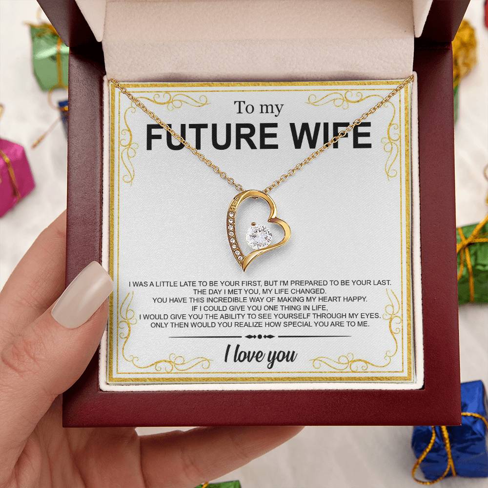 To My Future Wife You Are Special To Me Tmfw24 1 Forever Love Necklace