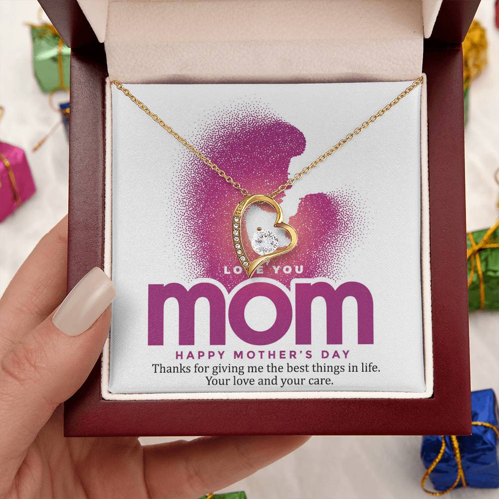 Thanks For Giving Me The Best Things In Life Mother Necklace 1 Forever Love Necklace