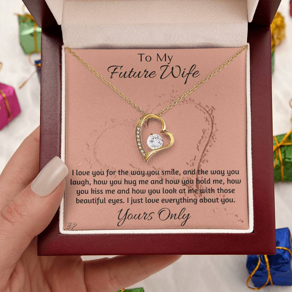 To My Beautiful Future Wife Immaculate Forever Love Necklace