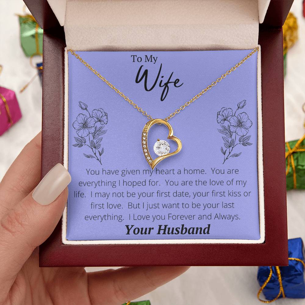 Dazzling Forever Love Necklace For That Special Woman On Valentine's Day Forever Love Necklace