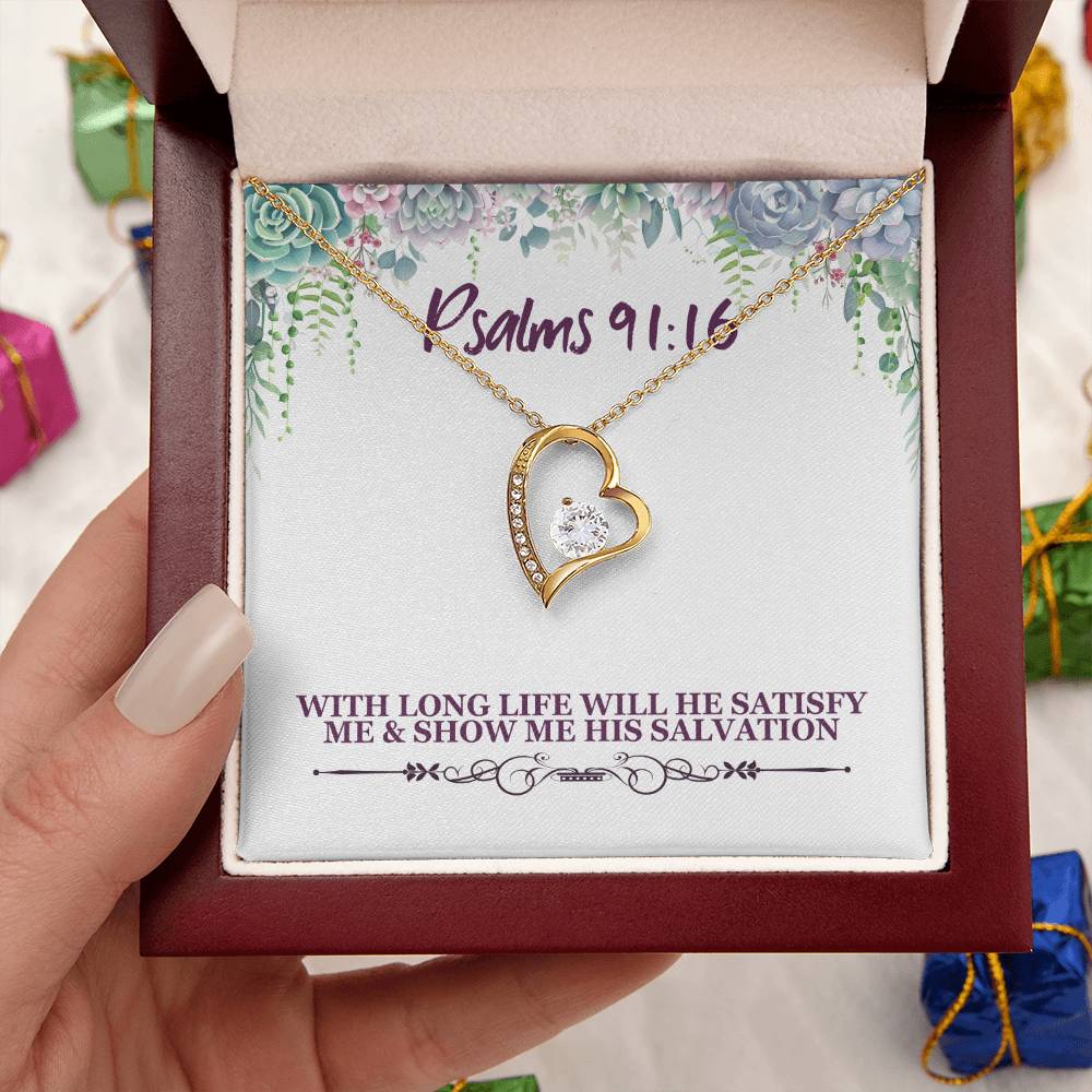 Psalms 9116 Necklace 1 Forever Love Necklace