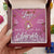 To My Wife Love Makes Every Day Sparkle 1 Forever Love Necklace