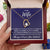 To My Wife Valentine's Gift Forever Love 18k Yellow Gold Finish 14k White Gold Finish Necklace Pendant With Adjustable Chain 18 22 Present Forever Love Necklace