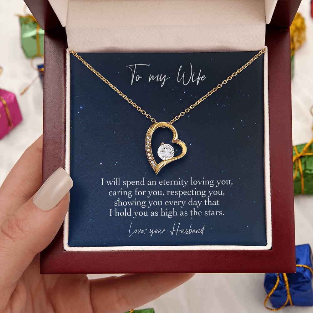 I Will Spend An Eternity Loving You Forever Love Necklace