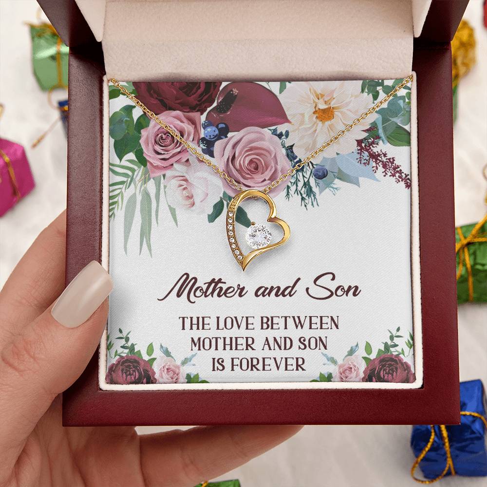 Mother Son Necklace Mother And Son Necklace Mom Jewelry From Son Gift For Mom From Sonmother And Son Birthday Gift 1 Forever Love Necklace