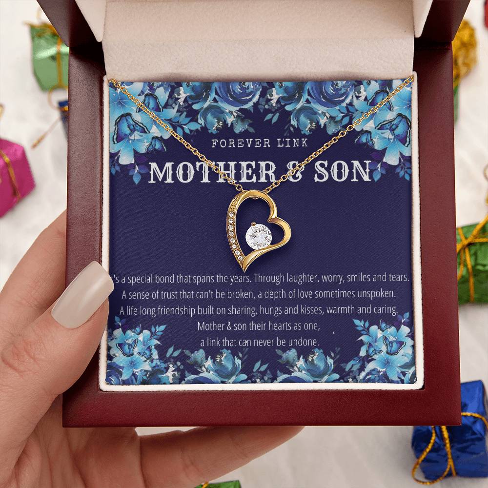 Mother & Son Forever Necklace A Link That Can Never Be Undone 1 Forever Love Necklace