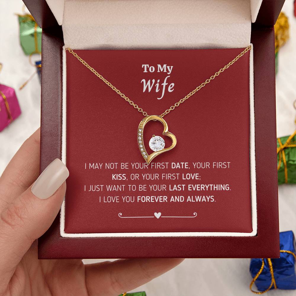 To My I May Not 1 Forever Love Necklace
