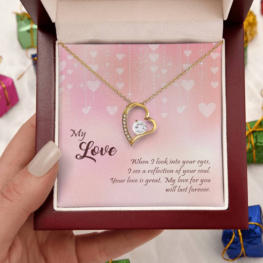 Gift For Your Love Forever Love Necklace