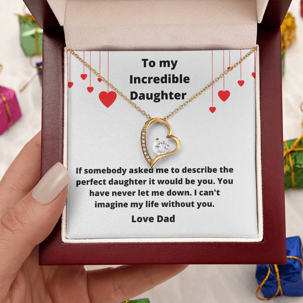 Incredible Daughter Forever Love Bw1 Forever Love Necklace