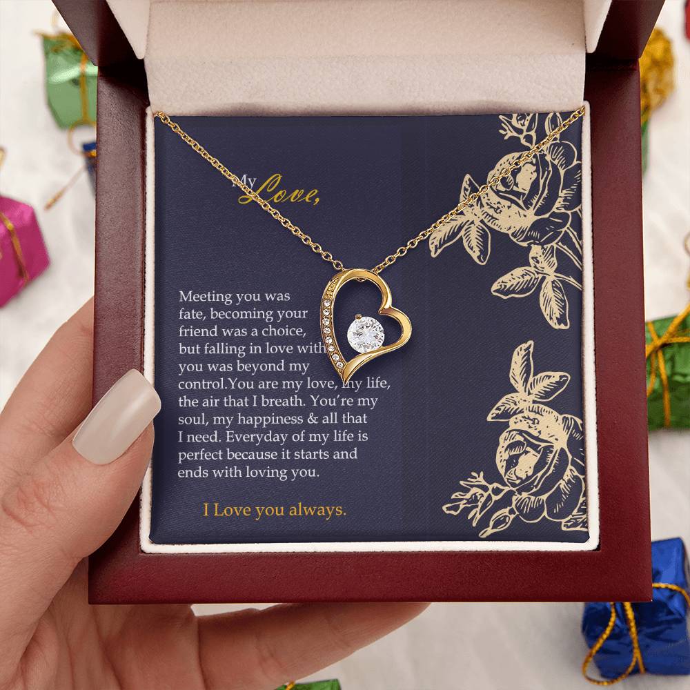 My Happiness Offer Forever Love Necklace