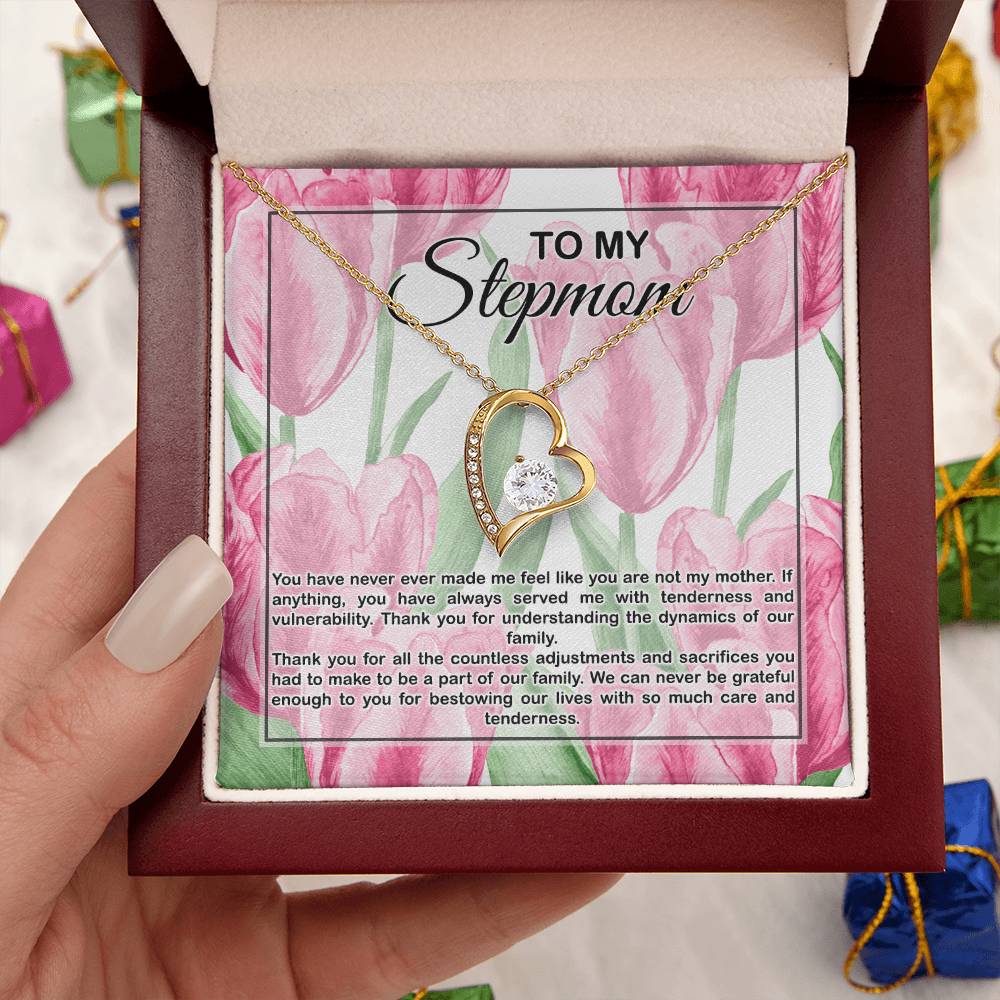 Stepmom Thank You For Understanding D2245 Forever Love Necklace