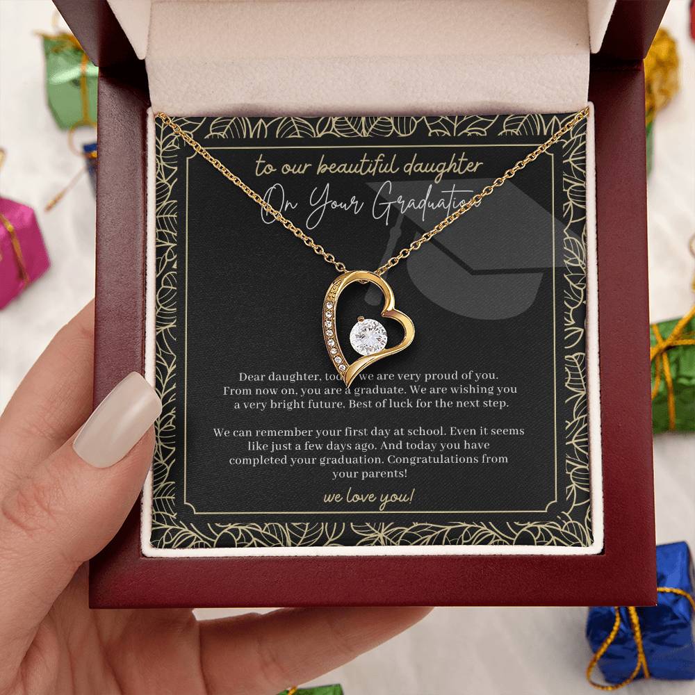 Graduation Daughter 1.4 Forever Love Necklace
