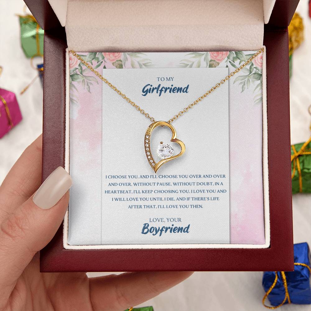 I Choose You Forever Love Necklace