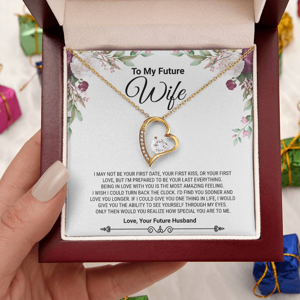 To My Future Wife Love You Longer Necklace Forever Love Necklace