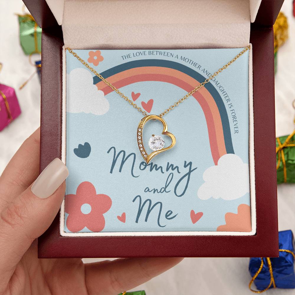 Mommy And Me Mother Daughter Gift For Daughter From Mom Gift For Daughter From Mom Daughter Mother Necklace Forever Love Necklace