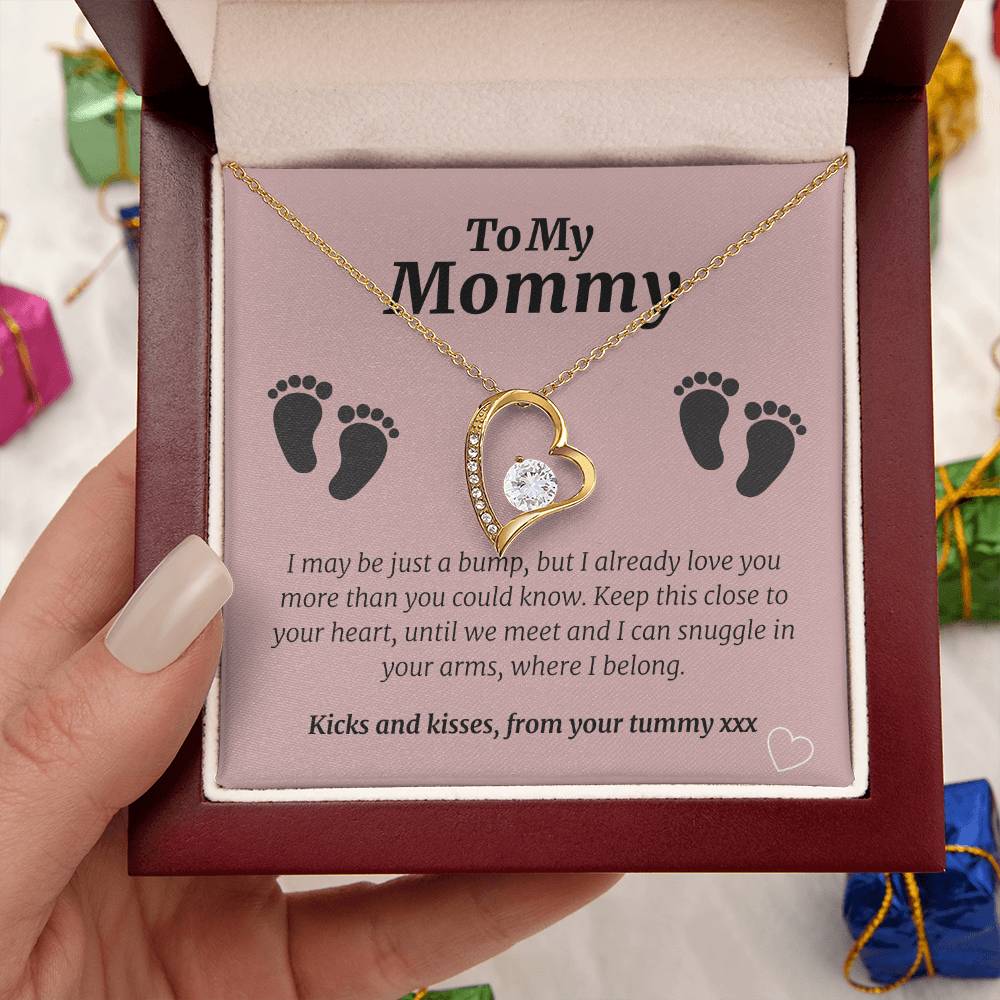Mommytobe From The Bump Necklace 1 Forever Love Necklace