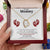 To My Mommy - From Your Tummy - Pregnancy Gift For First Time Mom - Mother's Day Gift Forever Love Necklace