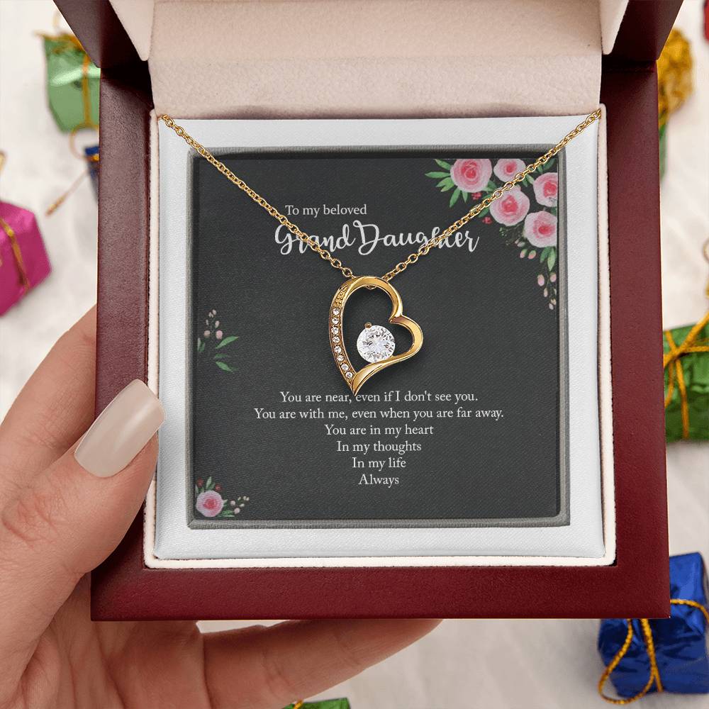 Always Here Necklace Forever Love Necklace