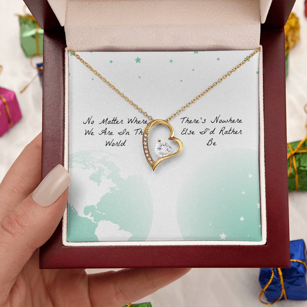 There's Nowhere Else - Necklace Forever Love Necklace