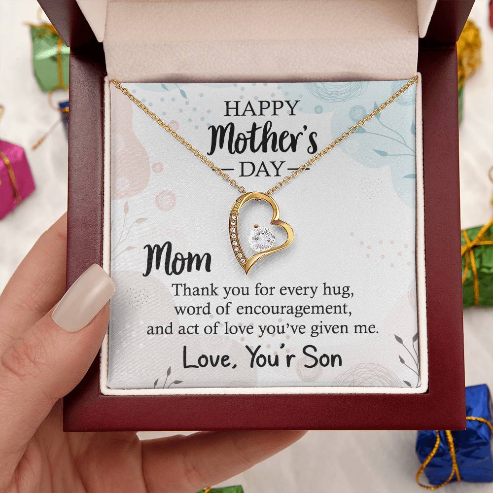 Happy Mother's Day 2 1 Forever Love Necklace