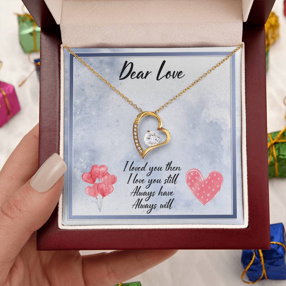 Dear Love Necklace Forever Love Necklace