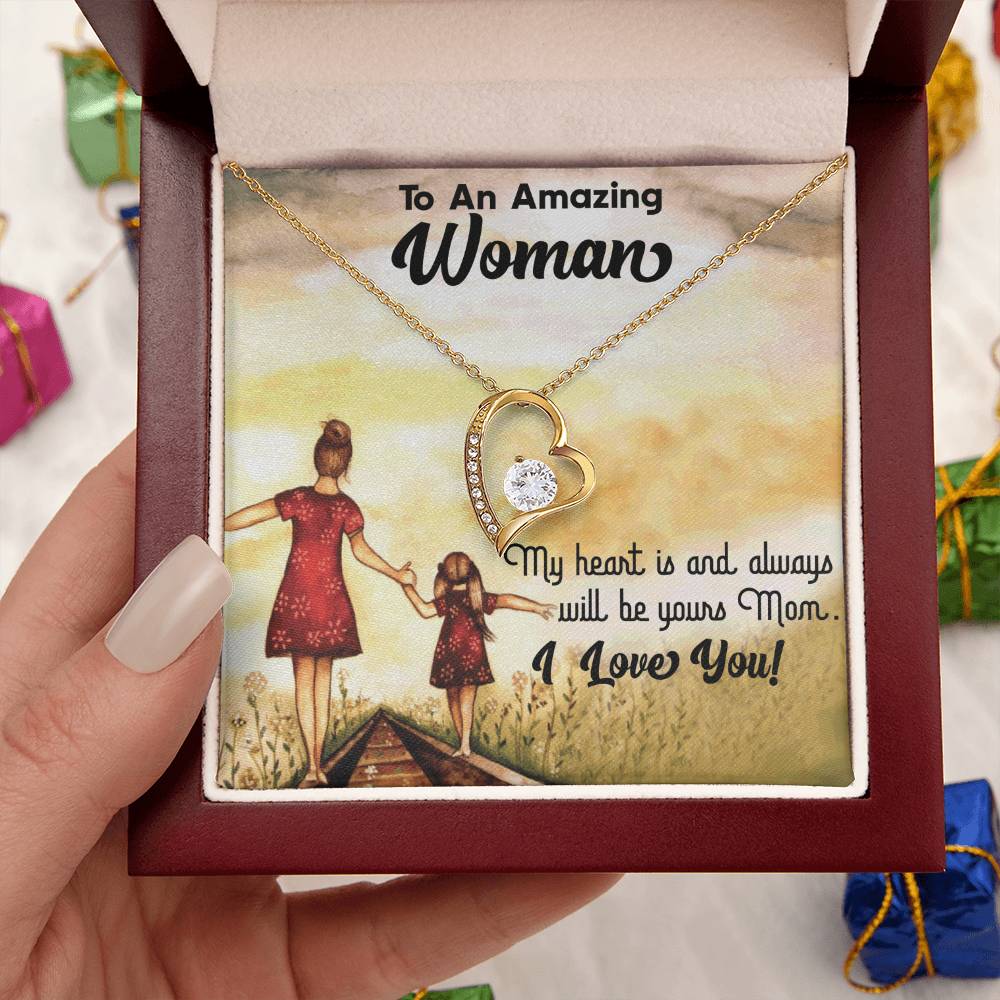 To An Amazing Woman Forever Love Necklace