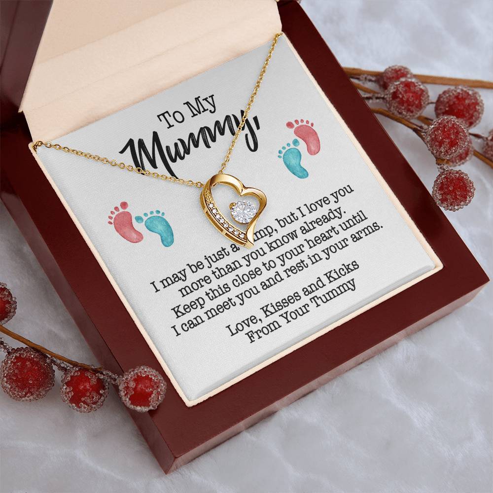 Perfect Gift For A New Mummy Forever Love Necklace