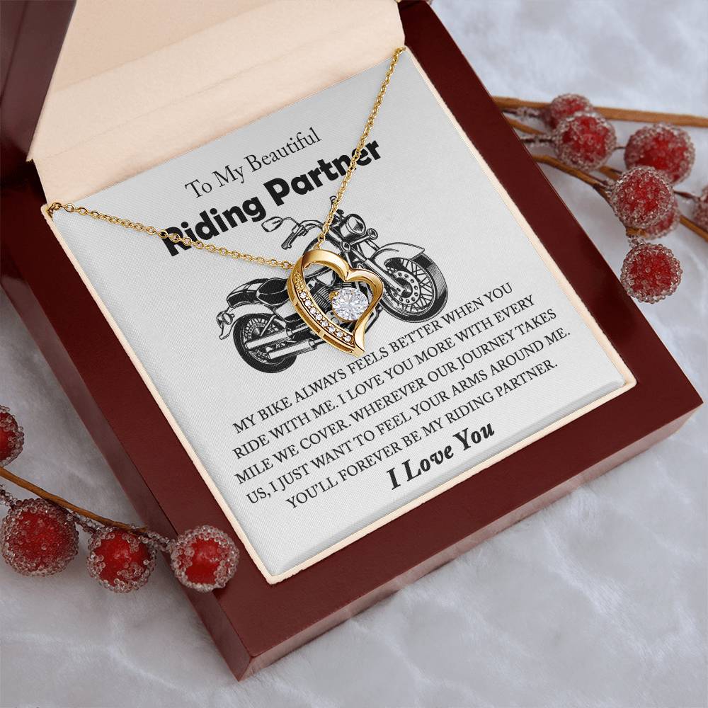 Riding Partner Forever Love Necklace