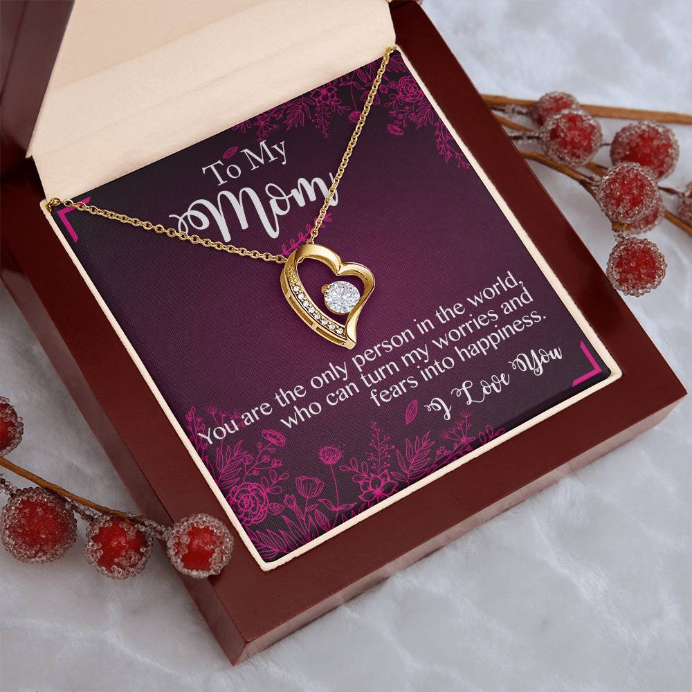 To My Mom 6 Forever Love Necklace