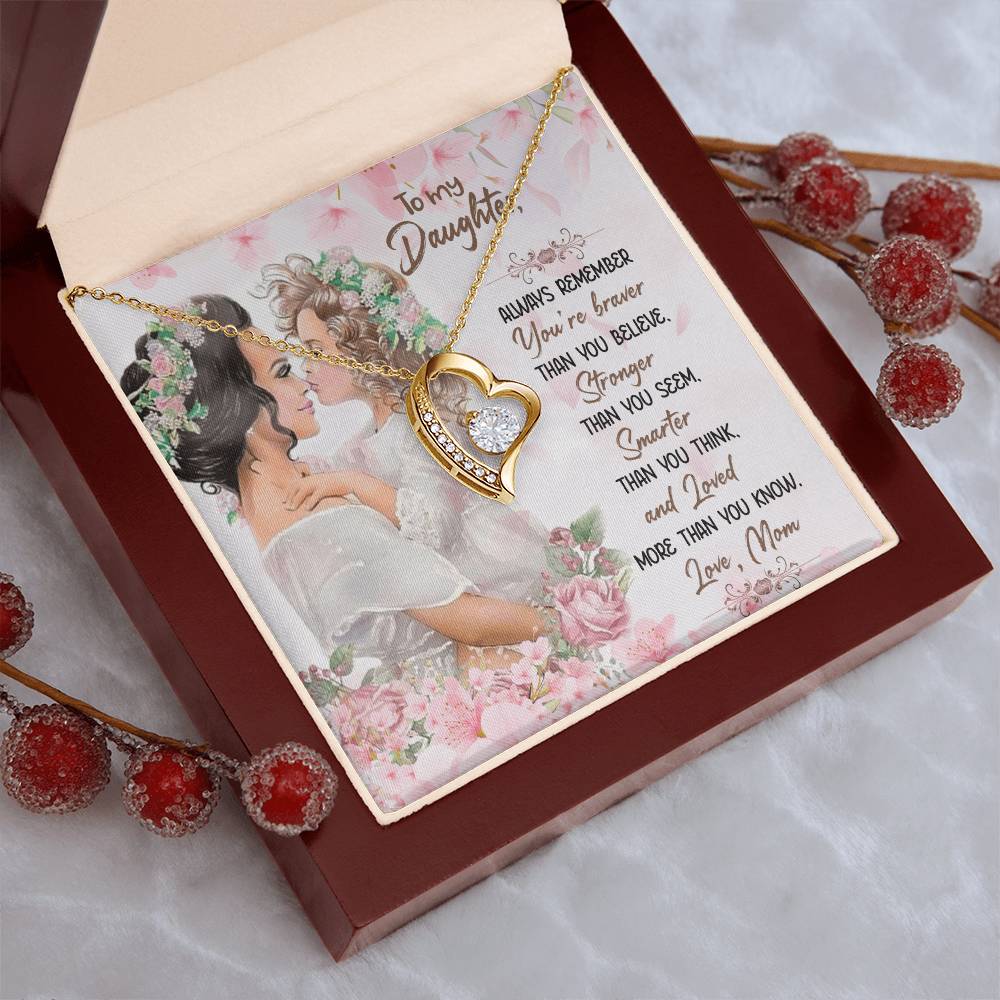Mommy's Girl I Used To Be His Angel Now He's Mine Necklace Mommy's Girl Necklace Gift For Mom Mother's Day Gift Father's Day Gift Forever Love Necklace