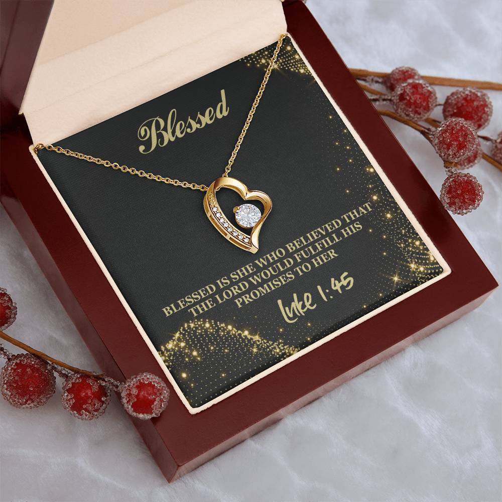 Luke 145 God's Promise Necklace 1 Forever Love Necklace
