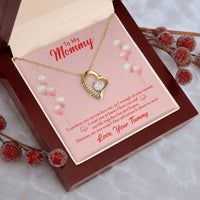 To My Mommy I Can Hear You Say You Love Me As I Wrangle In Your Tummy I Want You I Love You Necklace 1 Forever Love Necklace