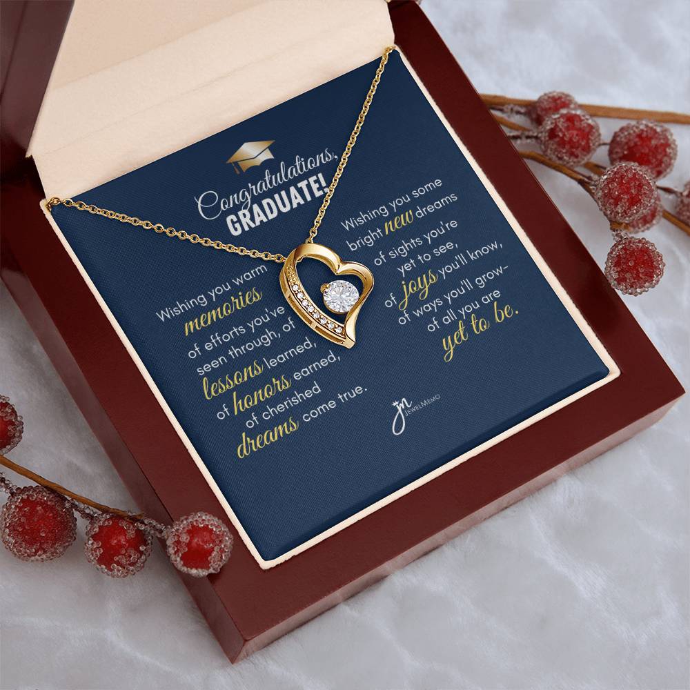 Mom To Daughter - Daughter Birthday Gift Daughter Jewelry Daughter Necklace Mom To Daughter Necklace Meaningful Necklace For Daughter Forever Love Necklace