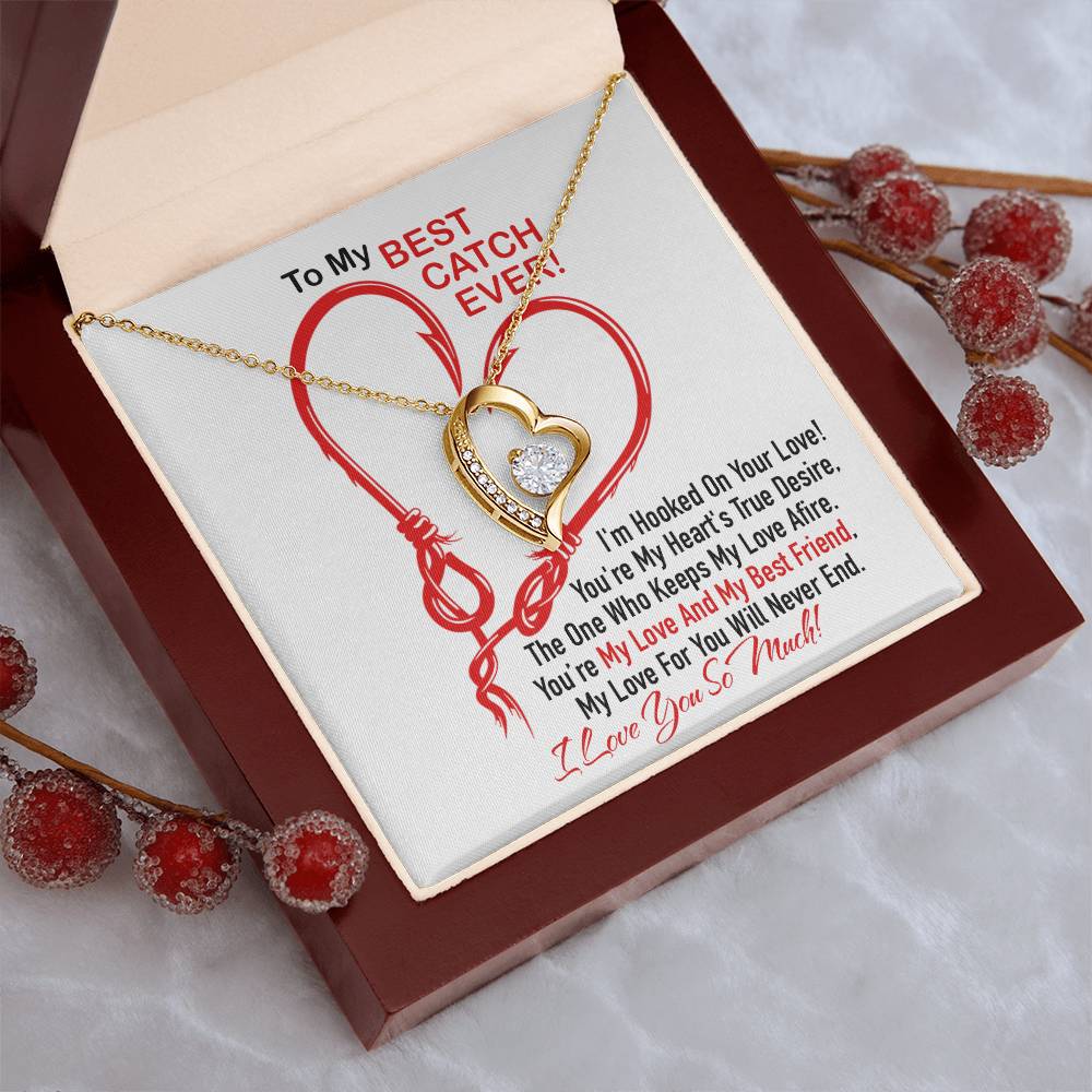 Forever Love Necklace - Best Catch Ever! Forever Love Necklace