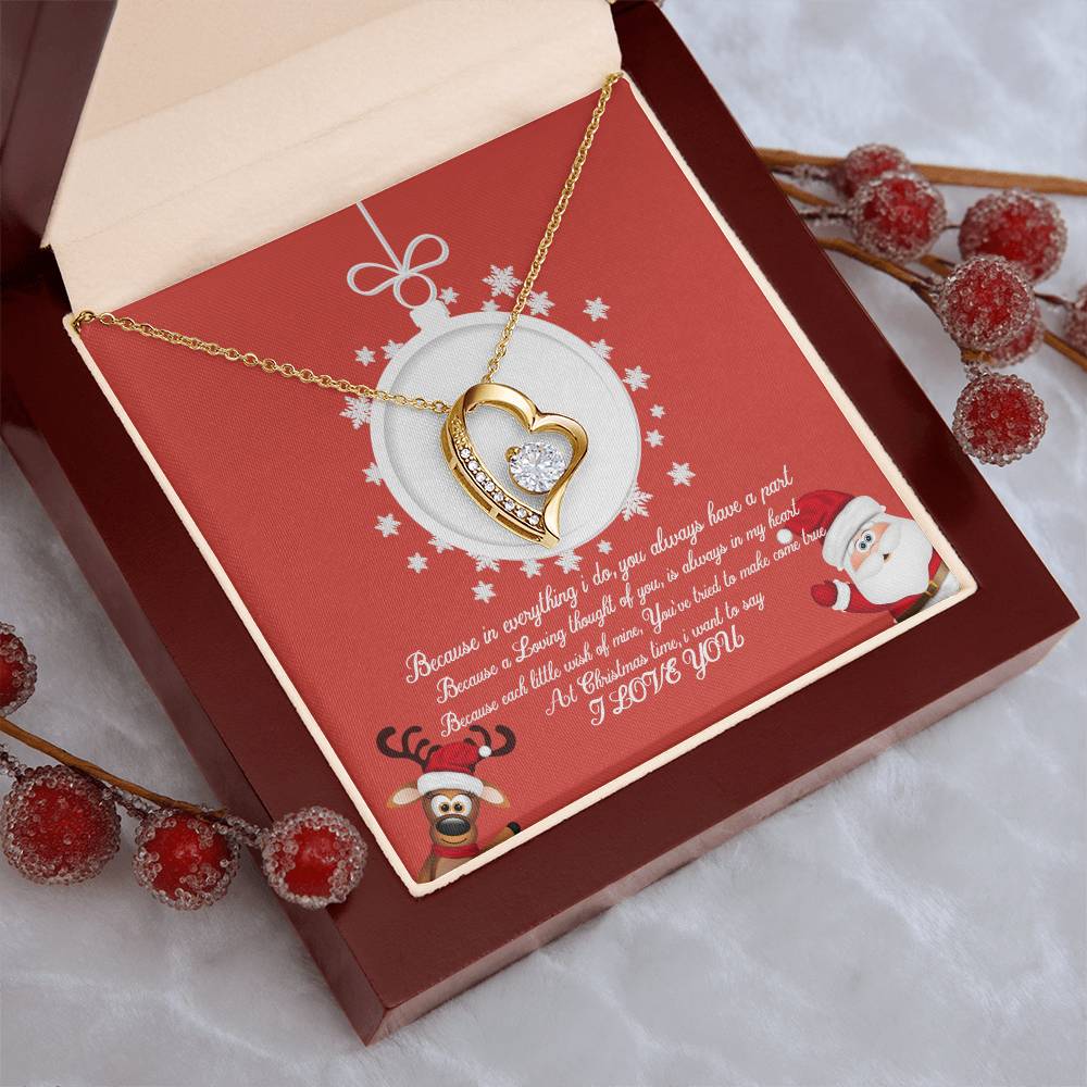 Christmas Collection Hallmark Piece Of My Heart Necklace 1 Forever Love Necklace