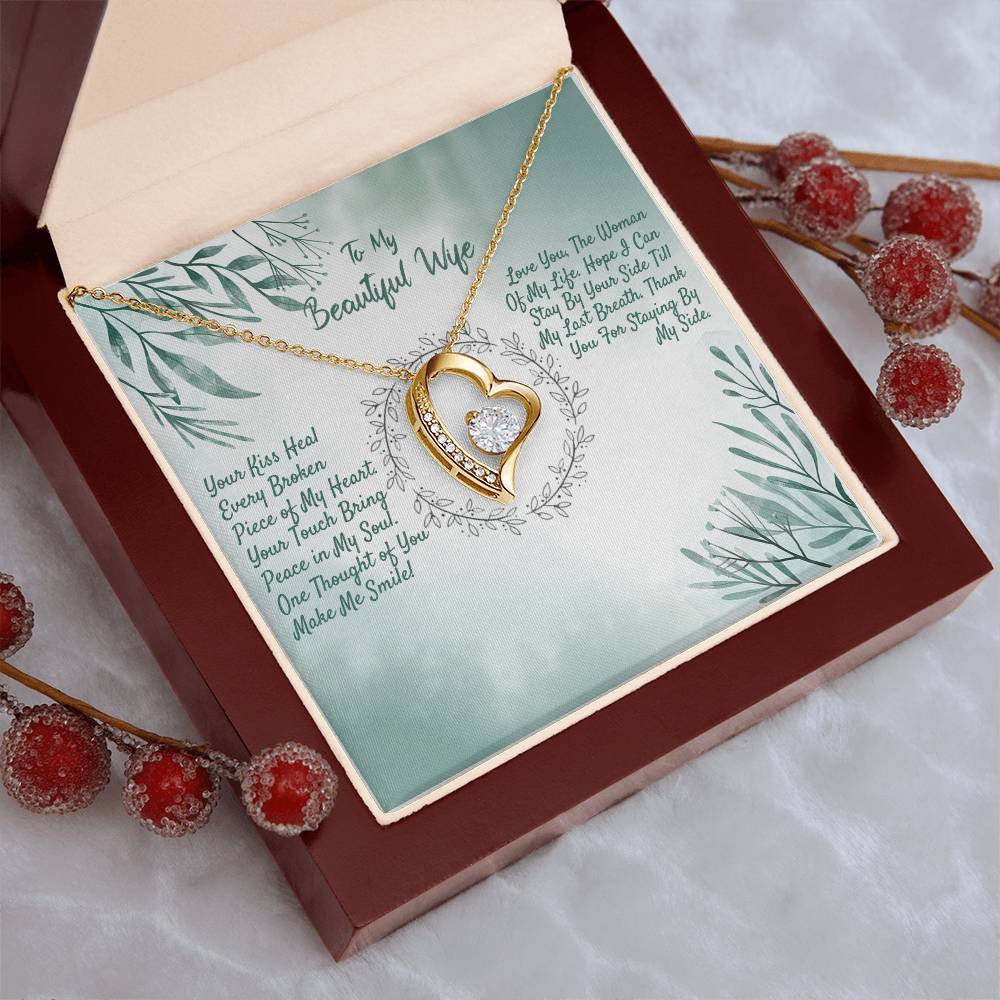 Gift For Wife - Heal My Heart - Necklace Forever Love Necklace