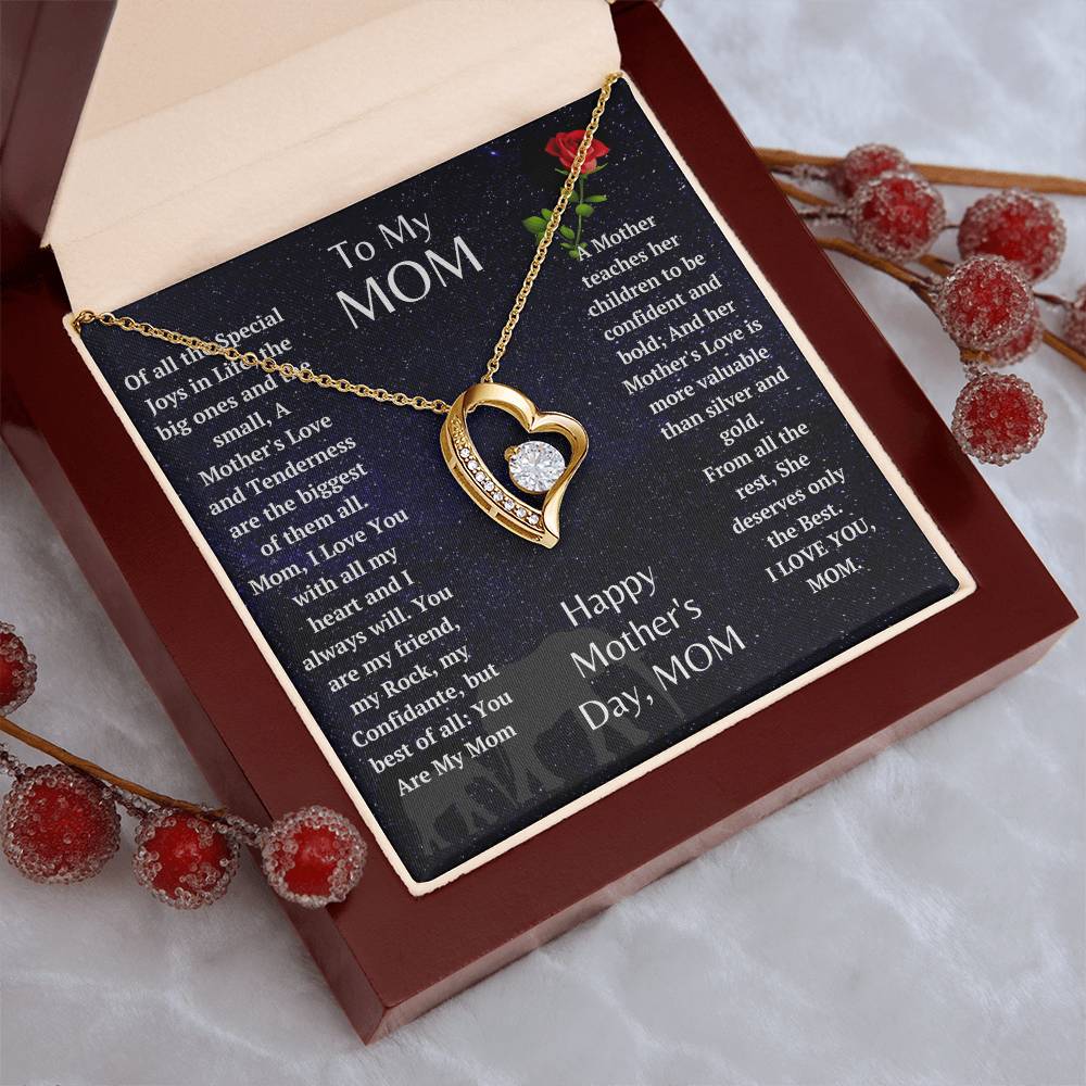 The Exquisitely Beautiful Forever Love Necklace The Ideal Mother's Day Gift Forever Love Necklace