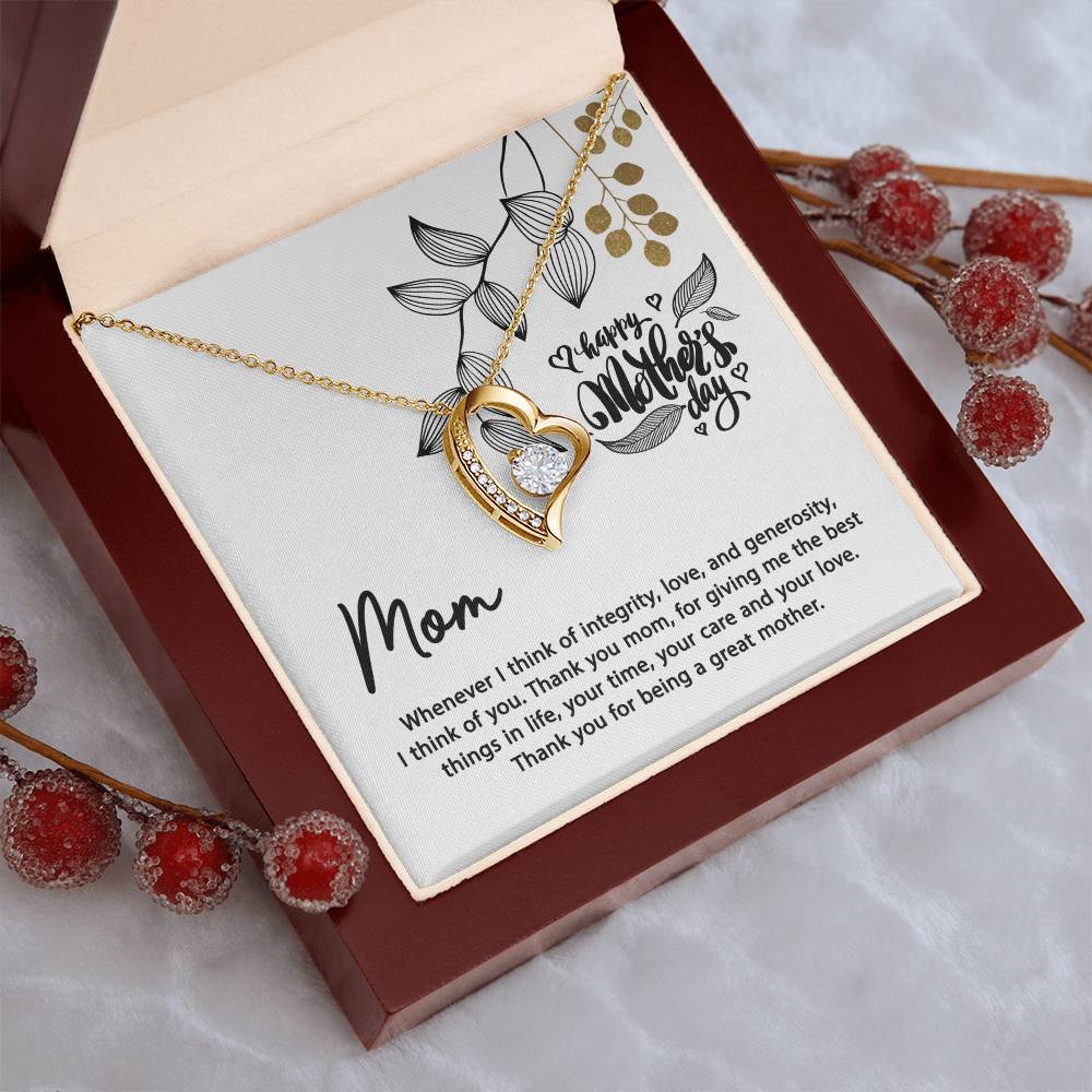 Mother Necklace Customize Gift💓 Mother's Day Gift  Alluring Necklace Forever Love Necklace