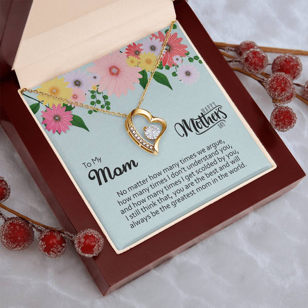 Mother's Day Gift  Necklace For Mom  Mother's Day Necklace  Best Gift For Mom  Mother's Day Necklace Forever Love Necklace