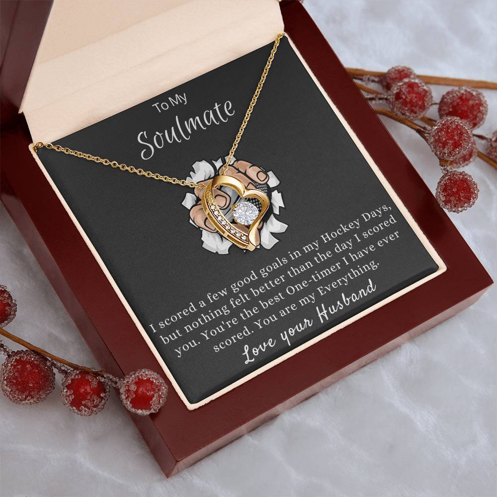 Make Your Wife Smile When You Give Her This Beautiful Necklace Forever Love Necklace