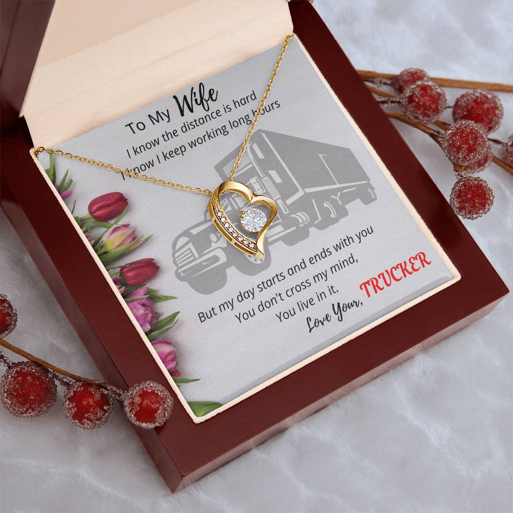 Forever Love Trucker Necklace Forever Love Necklace