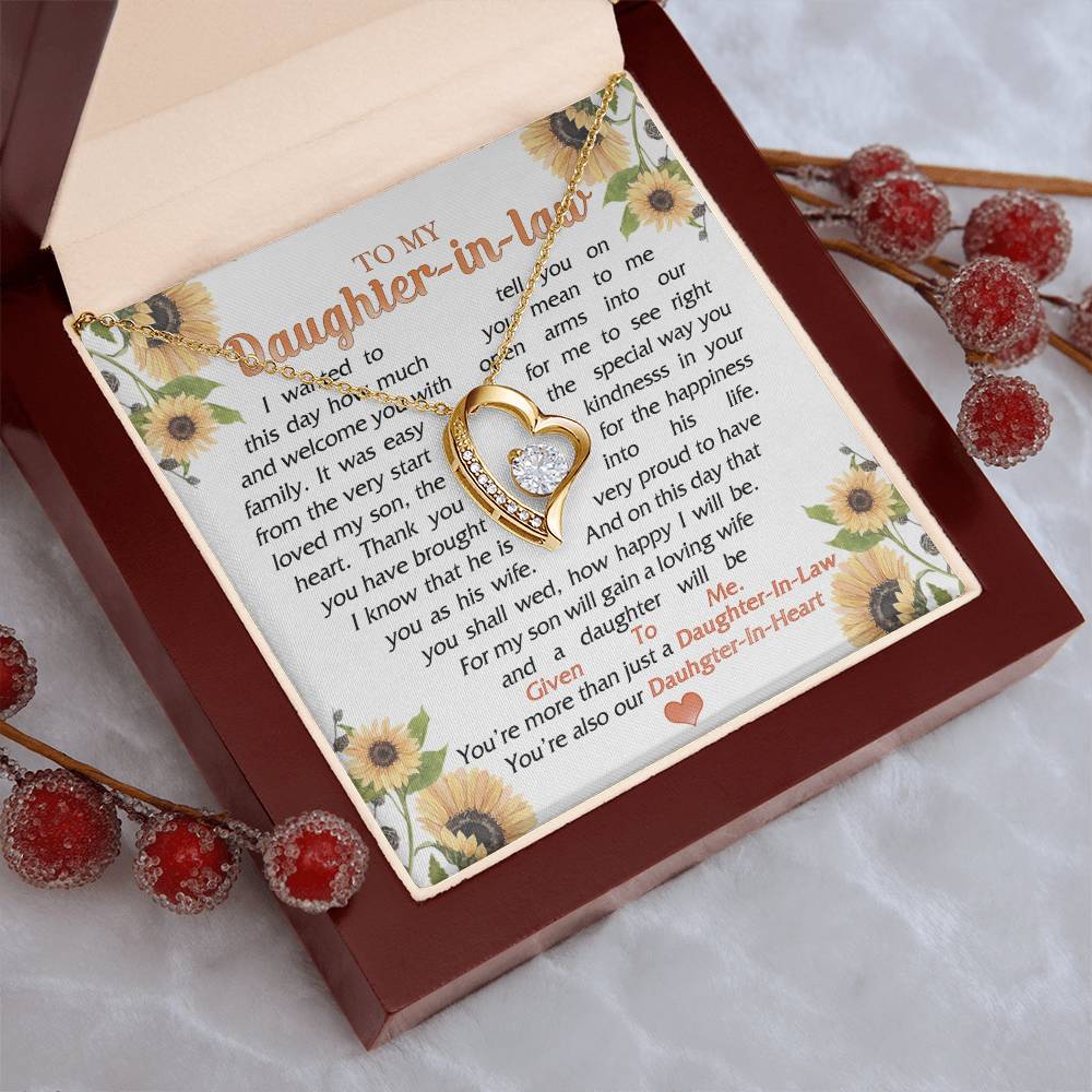 Our Daughterinheart 💓 Forever Love Necklace