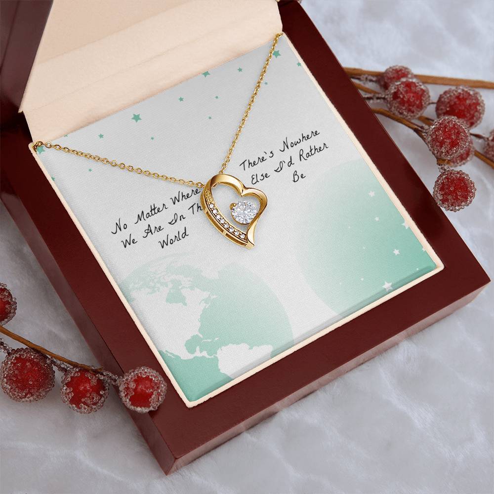 There's Nowhere Else - Necklace Forever Love Necklace